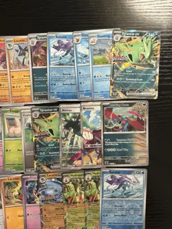 Lot Of 74 Holo/Reverse Holo Pokemon Cards - Prismatic Evolutions & More - Rare! - Image 2