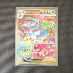 The Pokemon Company Mega Venusaur EX Full Art Holo 177/132 ME01 2016 English - Image 1
