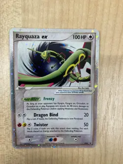 Rayquaza Ex 39 Holo Nintendo Black Star Promos Pokemon Card Rare VGC - Image 1