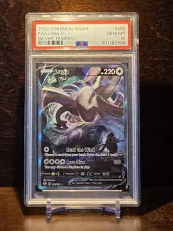Pokemon TCG Lugia v Alt Art 186/195 Silver Tempest PSA 10 - Image 1