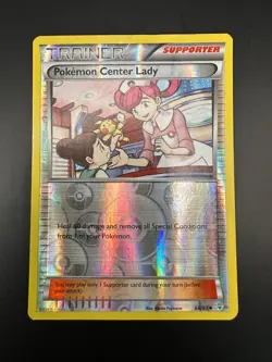 Pokemon TCG Pokemon Center Lady 68/83 Generations English Card - Image 1