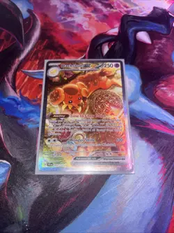 Pokemon TCG Dachsbun ex 169/142 SV07 Stellar Crown SIR Full Art Holo NM/#2 - Image 1