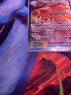 Pokemon TCG Dachsbun ex 169/142 SV07 Stellar Crown SIR Full Art Holo NM/#2 - Image 4