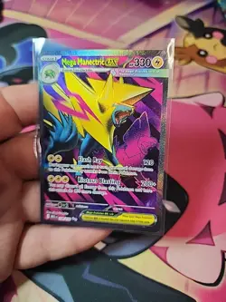 Mega Manectric ex 158/132 Ultra Rare Mega Evolution Pokemon Near Mint - Image 1
