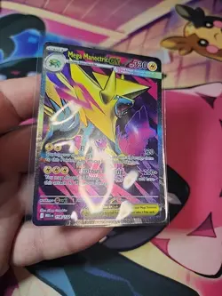 Mega Manectric ex 158/132 Ultra Rare Mega Evolution Pokemon Near Mint - Image 3