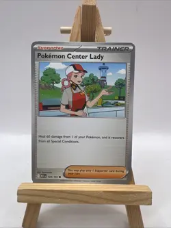 Pokemon Center Lady 123/132 MEG EN Pokemon Mega Evolution - NM - English - Image 1