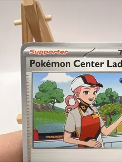 Pokemon Center Lady 123/132 MEG EN Pokemon Mega Evolution - NM - English - Image 4
