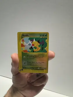 2003 POKEMON SKYRIDGE #115 WEEDLE-REVERSE FOIL - Image 1