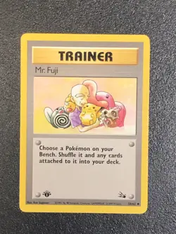 1999 Pokemon Fossil Mr. Fuji 1st Ed #58 - Image 1