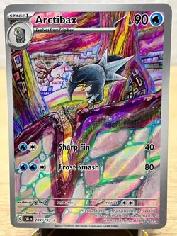 Paldea Evolved Arctibax 209/193 Illustration Rare Pokemon NM/M - Image 1