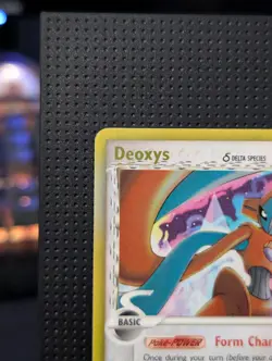 DEOXYS REVERSE HOLO STAMP DELTA SPECIES 5/110 EX HOLON PHANTOMS POKEMON ENG LP - Image 3