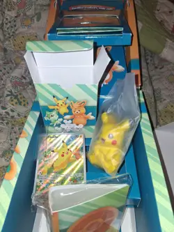 BOX & ALL PACKS OPENED Pokemon TCG: Paldea Adventure Chest - Image 3