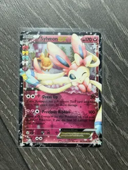 Pokemon Sylveon EX Ultra Rare Holo RC21/RC32 Generations 2016 LP/NM - Image 1