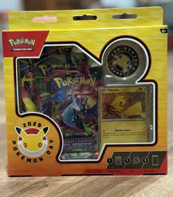 4x Pokemon Day 2026 Collection Sealed Box Pikachu Promo Coin (12 Packs Total) - Image 4