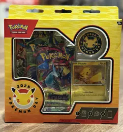 4x Pokemon Day 2026 Collection Sealed Box Pikachu Promo Coin (12 Packs Total) - Image 5
