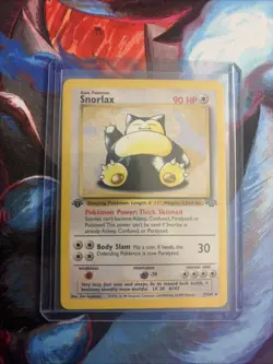 Snorlax 27/64 Jungle 1st Edition Pokemon Non-Holo - Image 1