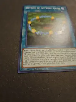 Yugioh! Opening of the Spirit Gates SDSA-EN020 Common 1st NM Best BUY - Image 3