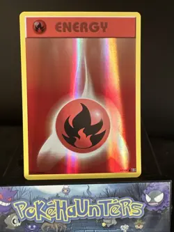Pokemon Card Fire Energy 92/108 Evolutions Reverse Holo Near Mint - Image 1