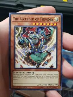 Yu-Gi-Oh! The Ascended of Thunder - MP18-EN060 - 1st Ed. - Common - NM!! - Image 1