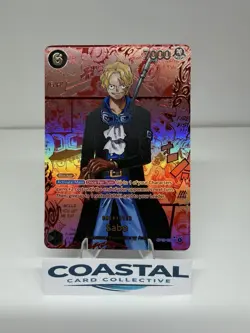 Sabo (120) (Red Super Alternate Art) Carrying On His Will (OP13) English - Image 1
