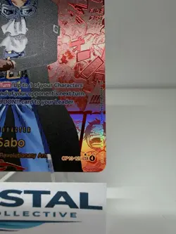 Sabo (120) (Red Super Alternate Art) Carrying On His Will (OP13) English - Image 4