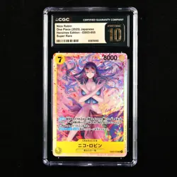 CGC 10 PRISTINE 2025 One Piece JPN Nico Robin EB03-055 SR(2) - Image 1