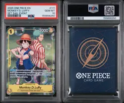 PSA 10 Monkey.D.Luffy (Learn Together Deck Set - Set Sail Event) OP10-111 - Image 3