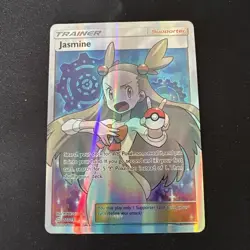 Pokemon Card Jasmine 177/181 Full Art Ultra Rare Sun & Moon Team Up Trainer NM - Image 1