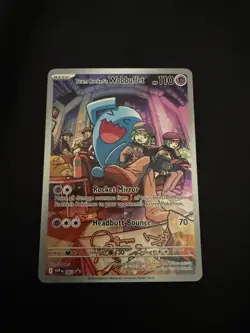 Team Rocket's Wobbuffet 203 Sv: Scarlet & Violet Promo Cards Holo - Image 1