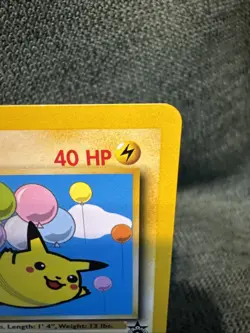 Flying Pikachu Promo #25 Pokemon TCG WOTC Black Star Vintage 2001 Rare Card - Image 3