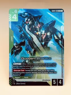 Gundam Card Game ~ Gundam Pharact ~ GD04-018 LR Legend Rare Phantom Aria : M/NM - Image 1
