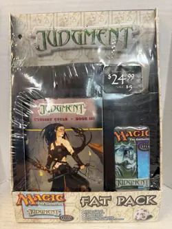 Magic The Gathering Trading Card Game Judgement Fat Pack ~ 2002 ~ SEALED MTG ~B2 - Image 1