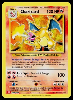 Charizard 003/034 Trading Card Game Classic Holo - Image 1
