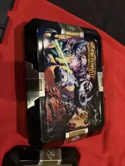 Redakai TIN Starter Kit With Cards By Spin Master (Gold Trim Card) See Photos! - Image 3