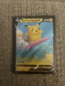 Pikachu V & VMAX Surfing and Flying Celebrations Collection Cards - Image 4