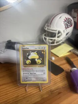 Snorlax XY179 Holo Black Star Promo Card Gem Condition - Image 1