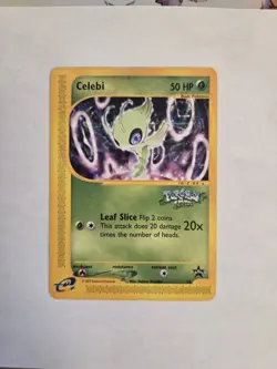 Pokemon Blackstar Promo Card Celibi #50 Pokemon 4 Ever LP - Image 1