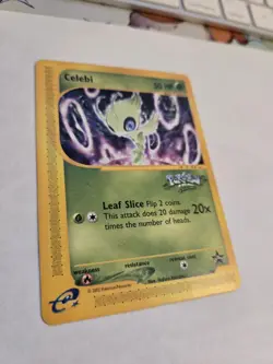 Pokemon Blackstar Promo Card Celibi #50 Pokemon 4 Ever LP - Image 2
