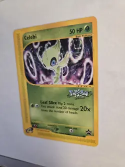 Pokemon Blackstar Promo Card Celibi #50 Pokemon 4 Ever LP - Image 3