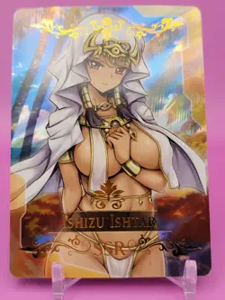 ❤ ISHIZU ISHTAR Goddess Story Anime Waifu Card Girl Foil Doujin Holo ACG❤ - Image 1