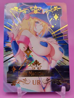 ❤ DARK MAGICIAN GIRL Goddess Story Anime Waifu Card Girl Foil Doujin Holo ACG❤ - Image 1