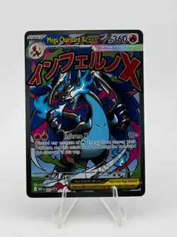 Mega Charizard X ex 023 Holo ME: Mega Evolution Promo Pokemon Card - Image 3