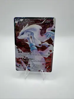 Reshiram RC22/RC25 Legendary Treasures Ultra Rare Full Art Holo Pokemon Card - Image 1