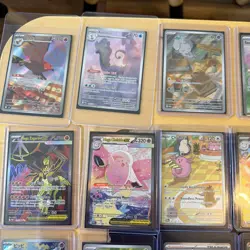 Pokemon Lot 32 Cards Mega Clefable SIR Jacinthe SIR Chansey IR Iron Leaves Gold - Image 2
