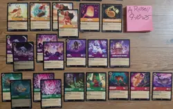 Disney Lorcana Fabled 59 Card Lot Legendary/Super Rare/Rare FOILS & NON FOILS NM - Image 3