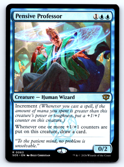 Pensive Professor - Secrets of Strixhaven - MTG - Image 1