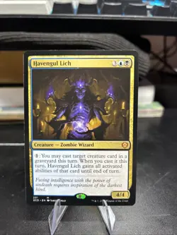 MTG Magic the Gathering Havengul Lich (173/332) Commander 2017 LP - Image 1
