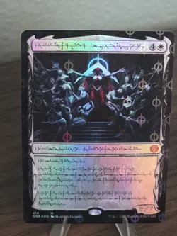Elesh Norn, Mother of Machines (Phyrexian) (Step-and-Compleat Foil) Phyrexia:... - Image 1