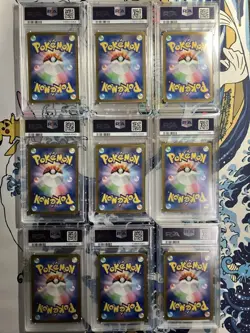 Pokemon TCG BW Starter Evolution Snivy Tepig Oshawott PSA 10 9 Card Set Japanese - Image 2