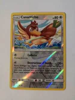 Carte Pokemon - Canarticho reverse 127/181 - SL09 : Duo de choc - Image 1